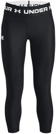 Under Armour Girls HeatGear Ankle Crop Leggings Tech-Inspo