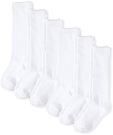 The Childrens Place Girls Knee Socks Variety Pack 6 Pairs
