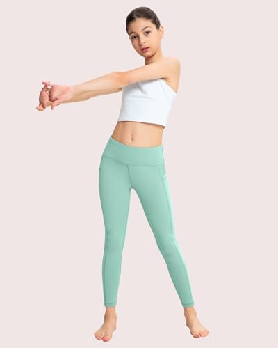 High Waisted Yoga Leggings for Girls