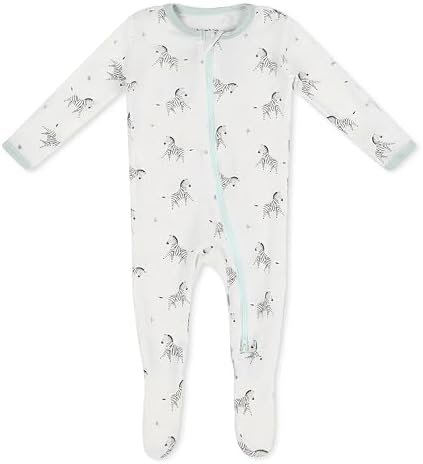Bamboo Little Soft Baby Footie Pajama Set for 0-24 Months