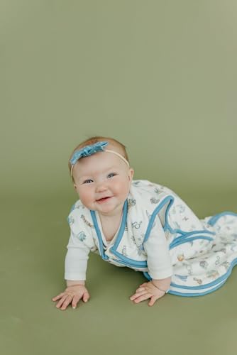 Copper Pearl Knotted Newborn Gown
