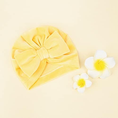 EUBUY Baby Turban Hat Soft Stylish Headwear for Girls 0-48 Months