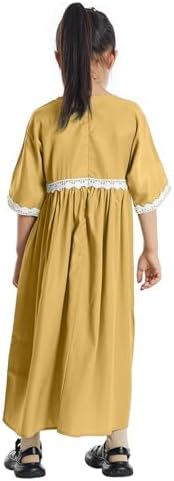 Beessbest Kids Girls Short Sleeve Abaya Over HYBRID TENSIO