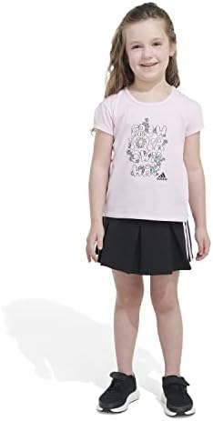 Adidas Girls Sporty Tank Skort Set Stylish Perfect for Summer