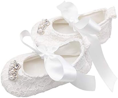 Glamulice Baby Christening Shoes Headband Set