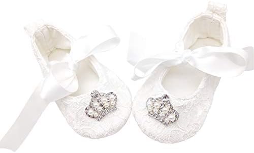 Glamulice Baby Christening Shoes Headband Set