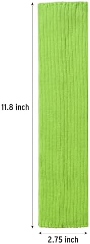 Neon Knit Ribbed Leg Warmers for Kids