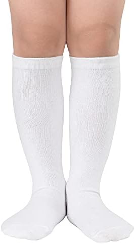 American Trends Kids Child Athletic Socks Striped Knee High Tube