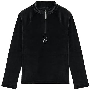 Spyder Girls Shimmer Bug Half Zip T-Neck Ski Base Layer Jacket