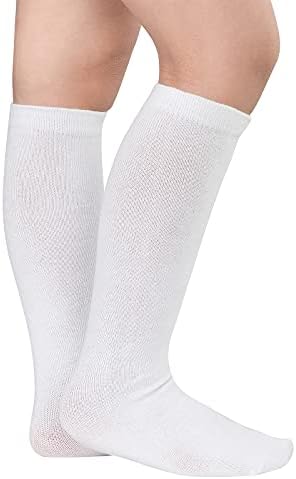 American Trends Kids Child Athletic Socks Striped Knee High Tube