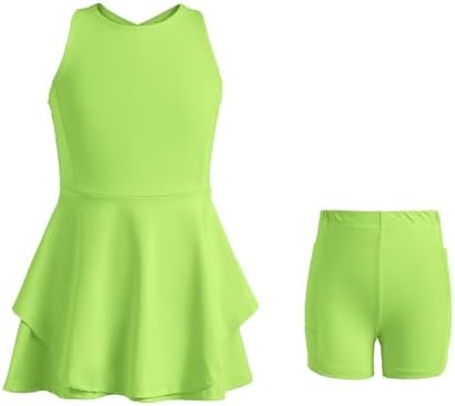 Handrog Kids Girls Tennis Golf Dress Outfit