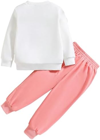 Nivne Tco - Little girls Cartoon Round Neck Set
