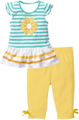 Girls 1-10 Summer Outfits - Cute Striped Set