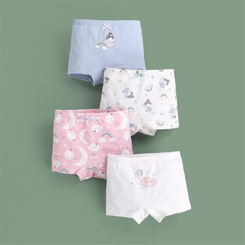 Girls Soft Comfort Knickers Assorted Boyshort Briefs