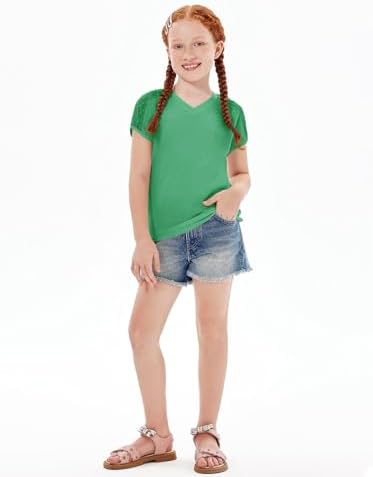 Comfortable V-Neck T-Shirt for Girls
