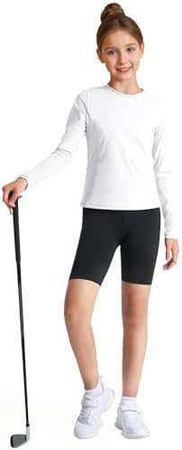 ASMES Girls Long Sleeve Athletic T-Shirt