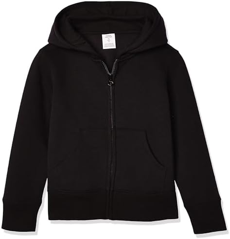 Amazon Essentials Girls Toddlers Fleece Zip-Up Hoodie