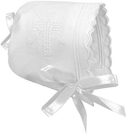 Stephan Baby Girls Christening Bonnet