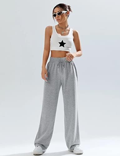 Kiench Teens Girls High Waisted Sweatpants