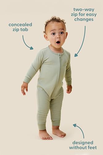 MORI Baby Pajamas with Zips Mitts