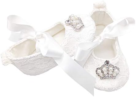Glamulice Baby Christening Shoes Headband Set