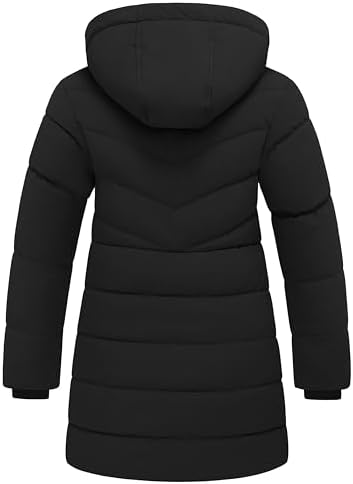 Instantiable Wantdo Girls Puffer Jacket Warm Padded Winter Coat Waterproof Fuzzy