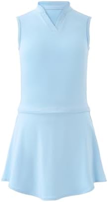 LIONJIE Kids Girls Tennis Golf Dress Outfit Set