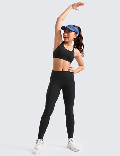CRZ YOGA Girls - Full Length Athletic Painted Butterluxe