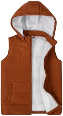 SNOW DREAMS Girls Lightweight Winter Puffer Vest for Fall Enjoyment