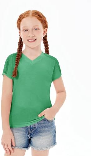 Comfortable V-Neck T-Shirt for Girls