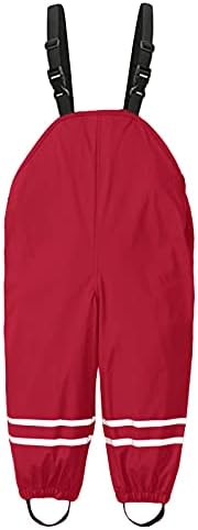 Waterproof Rain Bib Pants Overalls for Kids