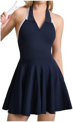 Girls Tennis Dress with Shorts Sporty Cool