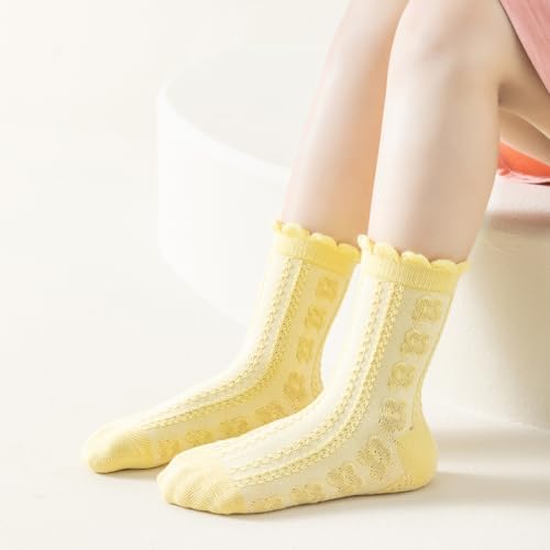 Meeshine Toddler Girls Ruffle Ankle Socks london