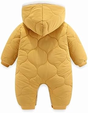 Little One Newborn Snowsuit Winter Coat Fleece Lined Onesie Outfits