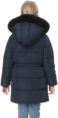 CICVSOC Girls Winter Parka Long Coats for Kids
