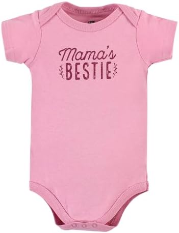Hudson Baby Unisex Cotton Bodysuit and Pant Set Perfect for Growing Babies