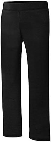 Big ComfortSoft EcoSmart Open Bottom Leg sweatpants Hanes Girls