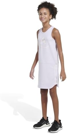 Adidas Girls Sporty Sleeveless Tank Dress