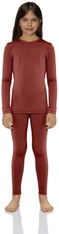 Comfortable Thermal Pajama Set for Girls - Warm Stylish