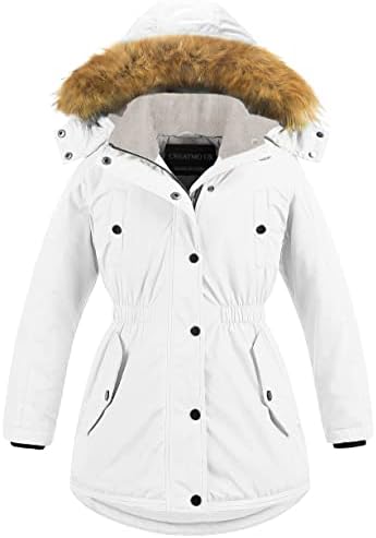 Stay Warm Style and Dry - Sherpa Filled Parka for Girls