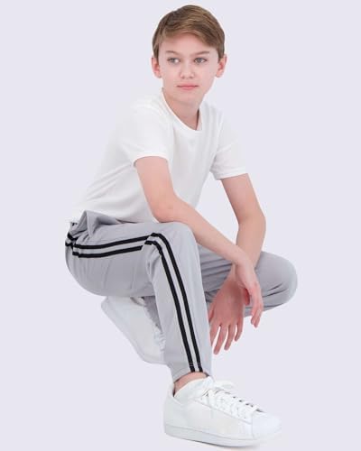 Real Essentials 3-Pack Boys Fleece Sweatpants