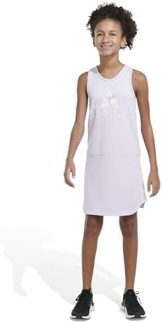 Adidas Girls Sporty Sleeveless Tank Dress