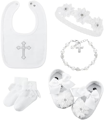 Bunnycool 5-Piece Baptism Set for Baby Girl
