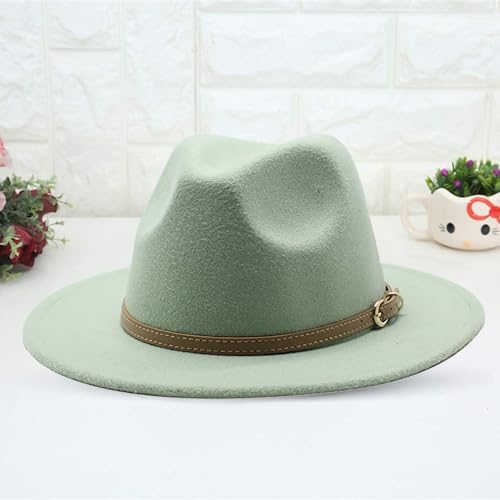 Mint Green Toddler Fedora for Kids