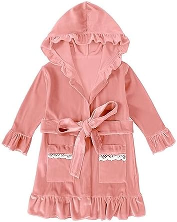 Sleepers 18-Month Toddler Girls Velvet Bathrobe