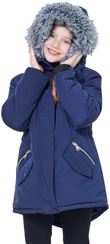 WULFUL Girls Winter Parka Super Warm and Waterproof