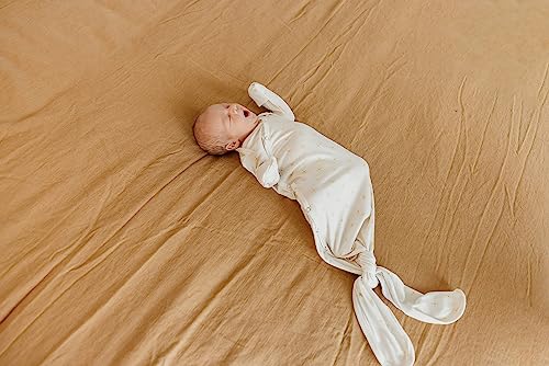 Copper Pearl Knotted Newborn Sleepers