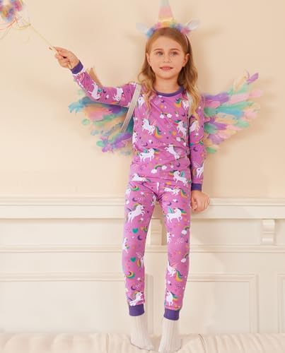Luxurious Bamboo Viscose Pajama Sets for Kids 2-8Y