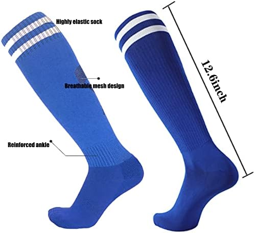 Kids Soccer Socks - Fun Protecting