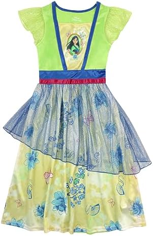 Disney Girls Fantasy Gown Nightgown 1
